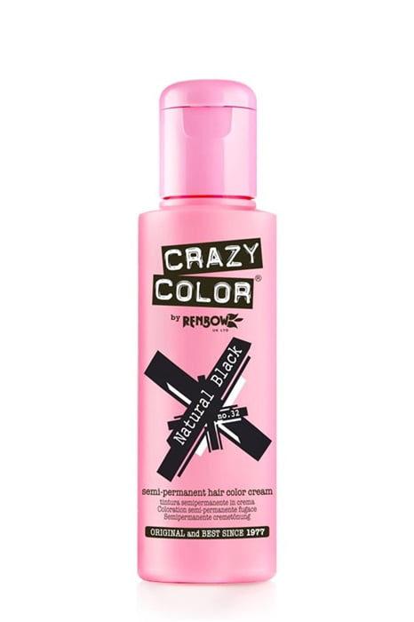 cray color natural black