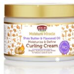 African pride moisture miracle shea butter & flaxseed oil curling cream 12oz