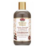 African pride moisture miracle honey choclate & coconut oil conditioner 12oz