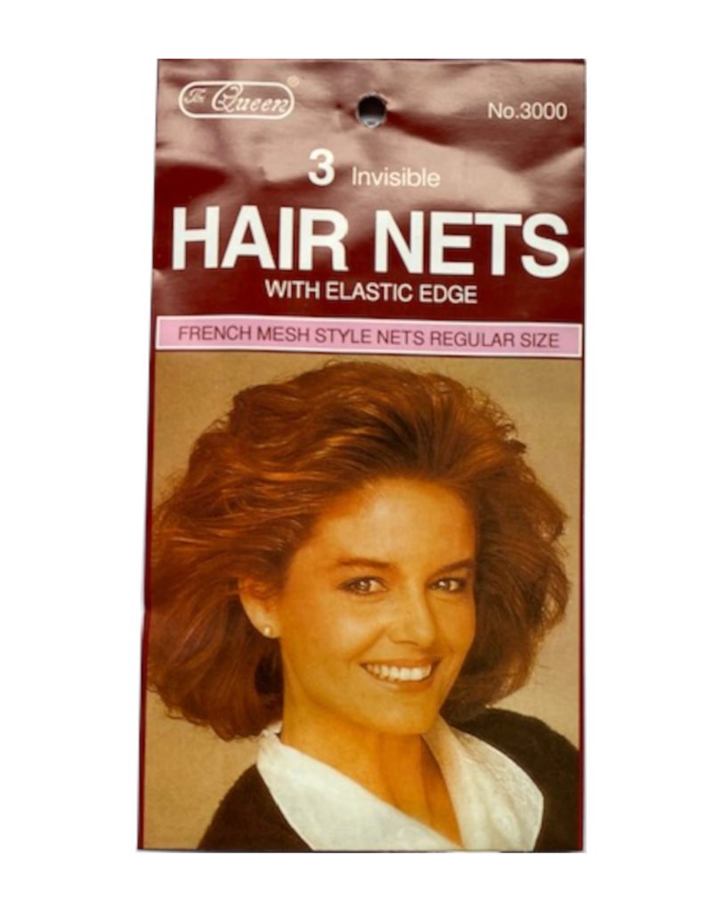 Lot De 100 Filets à Cheveux Invisibles - 81cm, Bord Élastique, Nylon, Pour Chignon/Service