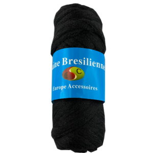 Laine bresilienne noir