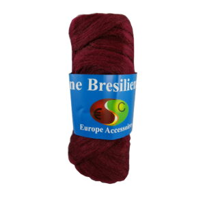 Laine bresilienne bordeaux