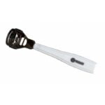 Râpe à Pied Pédicure, Callus Shaver Rapeuse Pieds Anti-Callosités, Coupe Cors, Rasoir pour Talons, Peaux Dures et Mortes en Acier Inoxydable avec 10 Lames Outil, Outil de Soin des Pieds