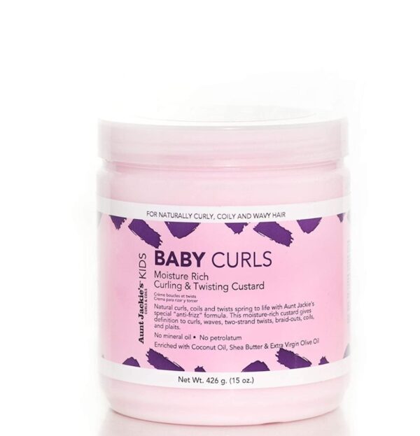 Aunt Jackie’s Kids Curling & Twisting Custard 15oz