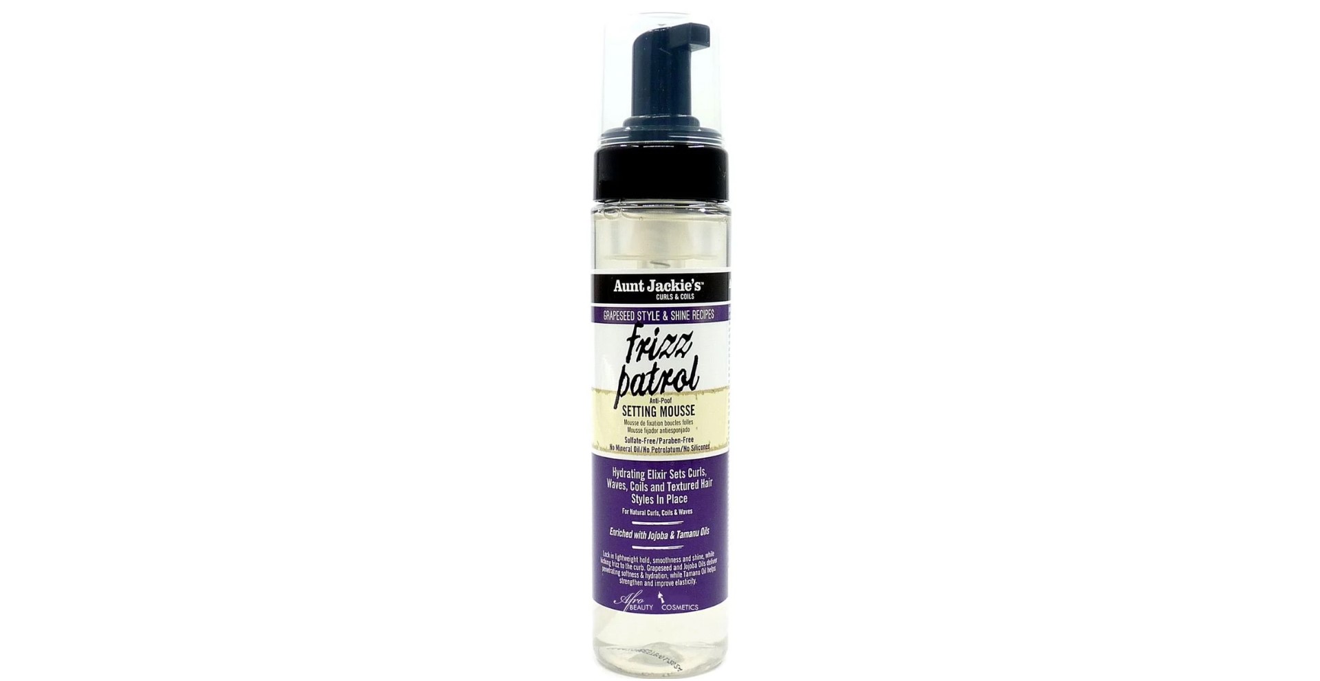 Aunt Jackie’s Grapeseed Frizz Patrol Settign Mousse 8.5o