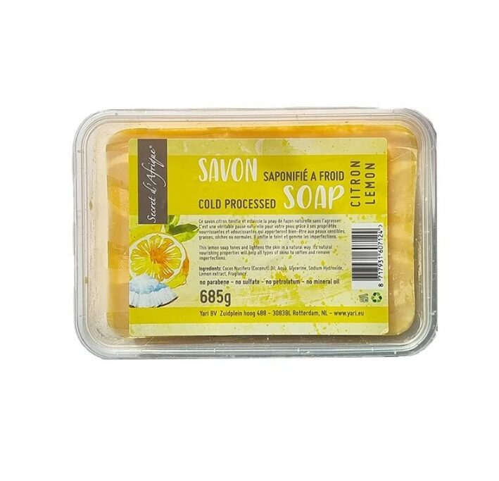 Secret d’Afrique Soap Lemon Cold Processed 685g