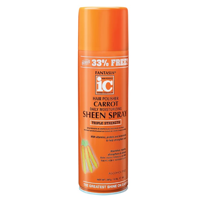 Fantasia IC Carrot Oil Sheen Spray 14 oz